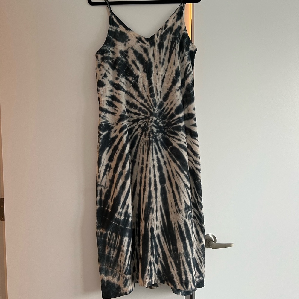 LACAUSA tie dye Midi Dress - Size Medium